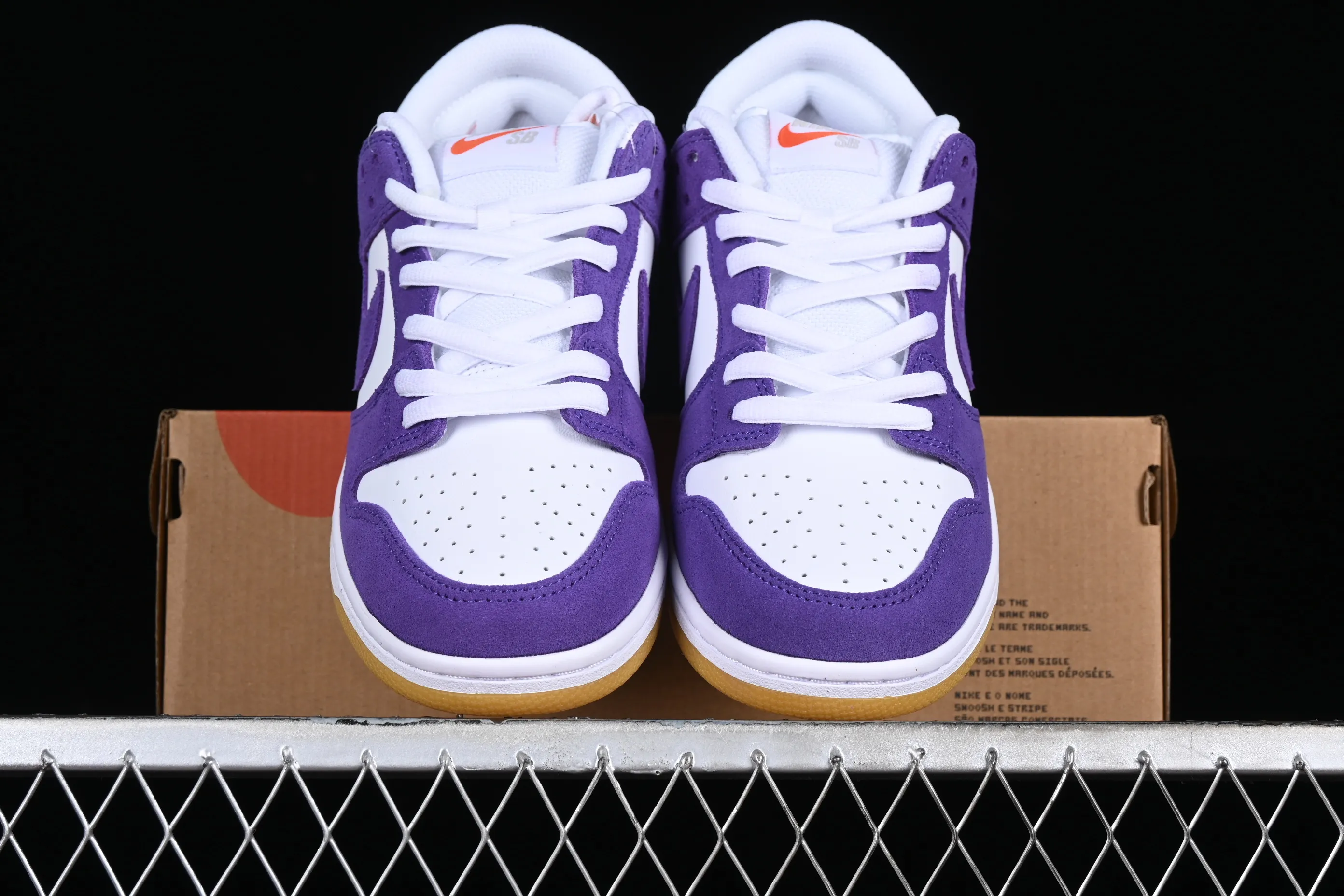 All categories Nk SB Dunk series Nk SB Dunk Low low-top sneakers K version Nk SB Dunk "Purple Suede" wicked purple color SB low-top casual sneakers DV5464-500